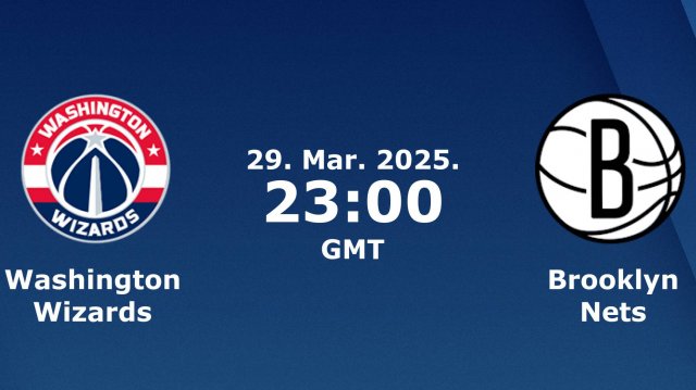 29.03.2025 | Вашингтон Уизардс — Бруклин Нетс | Wizards at Nets