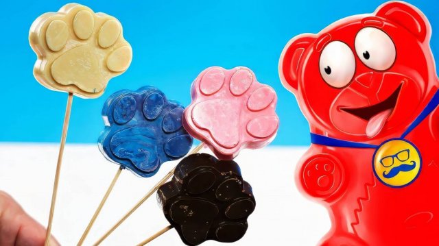 НАЖАРИЛ ТАБА ЛАПОК В ВИДЕ КОНФЕТ ЖЕЛЕЙНЫЙ МЕДВЕДЬ ВАЛЕРА