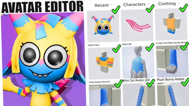 ДЕЛАЮ СКИН ЯТТЫ ИЗ МИРА ДЕНДИ! Roblox Dandy’s World