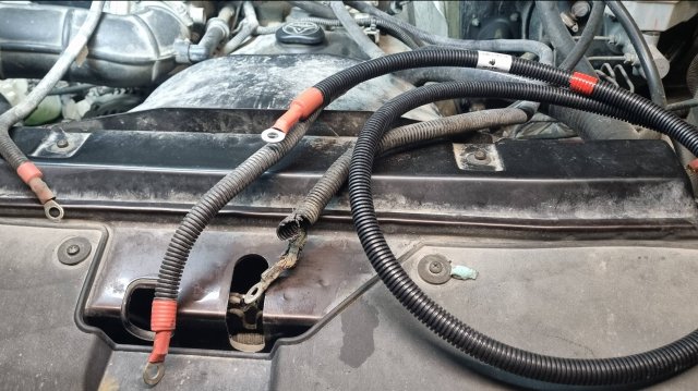 Силовой провод стартера УАЗ Патриот