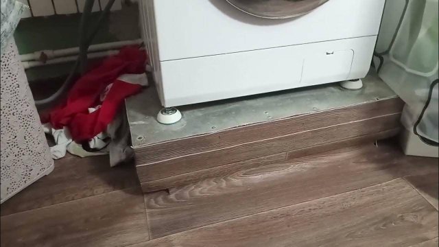 Делайте подиум под стиралку ч.1