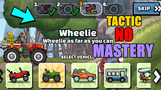 🗿 NO MASTERY Tactic 🗿 (Balanced Positivity) - Hill Climb Racing 2