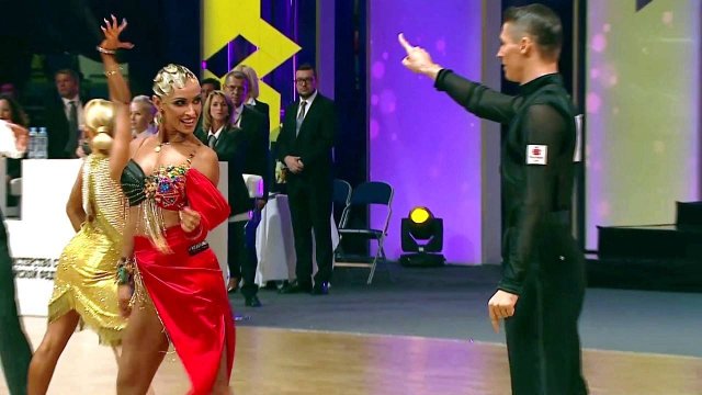 Спортивные бальные танцы. Чемпионат мира. Полуфинал. Ча Ча Ча!!!