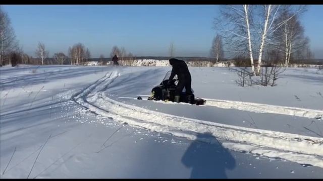 Снегоход Sharmax SN 500 и Тикси 500