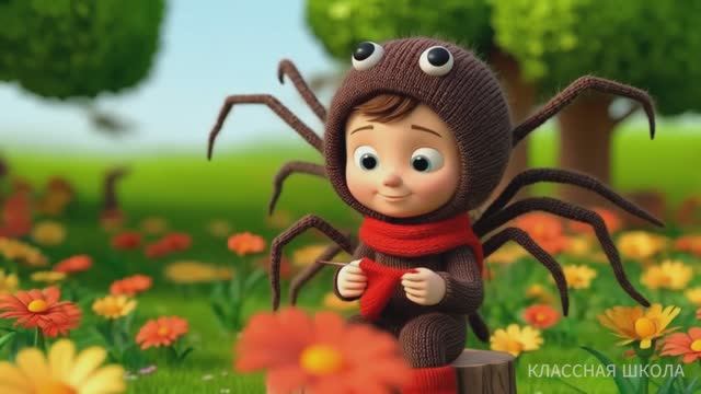 Мультик - песенка для малышей МУХА ЦОКОТУХА