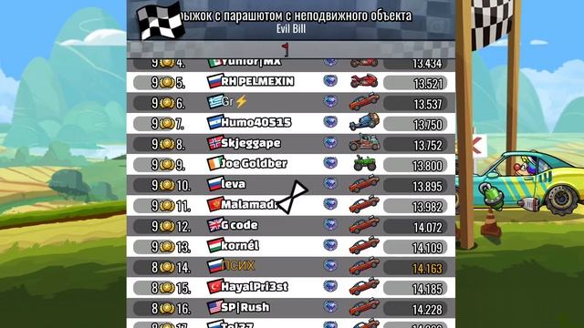 HILL CLIMB RACING 2 Событие Evil Bill