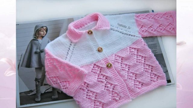 Детская кофточка "Alisa". Подробный МК. Часть1