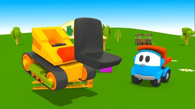 Грузовичок Лева собирает машинки - Сборник мультфильмов про машинки