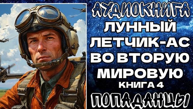 АУДИОКНИГА ПОПАДАНЦЫ: ЛУННЫЙ ЛЕТЧИК-АС ВО ВТОРУЮ МИРОВУЮ. КНИГА 4