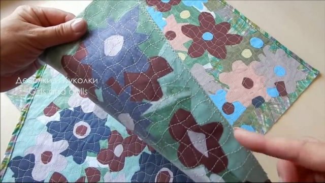 Один необычный способ сшивать маленькие обрезки. Сумка  "Пицца". Лоскутное шитьё для начинающих.