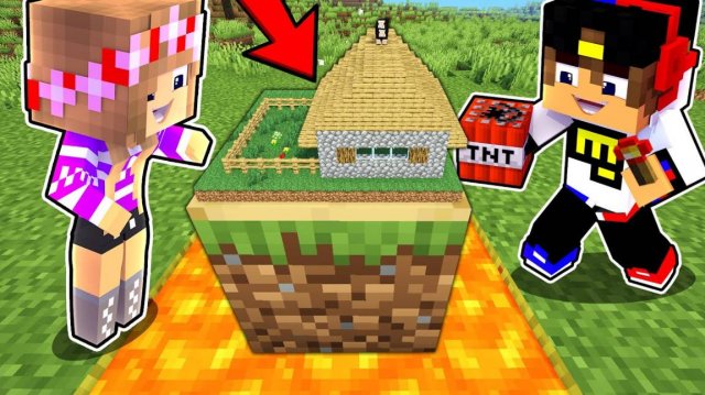 Майнкрафт но Я Затроллил Друга Сломанным МОДОМ на УМЕНЬШЕНИЕ в Майнкрафте Троллинг Ловушка Minecraft