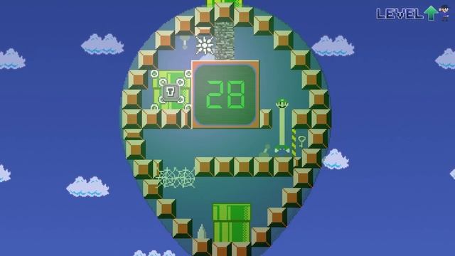 У Луиджи есть 60 секунд, чтобы сбежать с воздушного шара Луиджи!