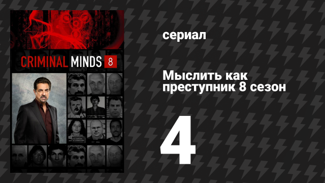 Мыслить как преступник 8 сезон 4 серия «Комплекс Бога» (сериал, 2005-2020)