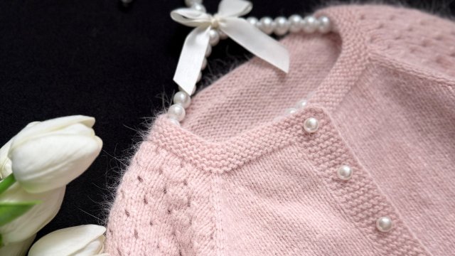 Мастер класс КОФТА на пуговицах для девочки ЧАСТЬ 1