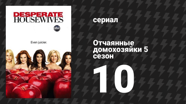 Отчаянные домохозяйки 5 сезон 10 серия «Это всего лишь представление» (сериал, 2004-2012)