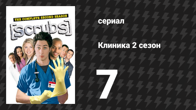 Клиника 2 сезон 7 серия «Мой первый шаг» (сериал, 2001-2010)