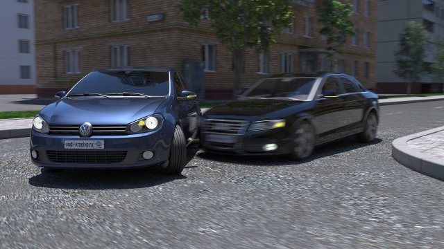 Разбор ДТП при обгоне и повороте налево