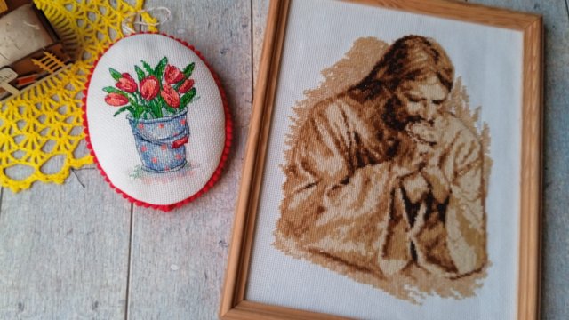 Вышивка🪡🪡🪡Финиши марта, старты и начатые процессы.