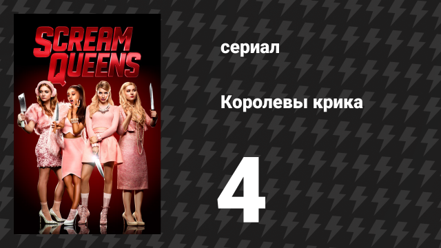 Королевы крика 1 сезон 4 серия «Дом с привидениями» (сериал, 2015)