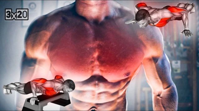 Лучшие Упражнения Для ГРУДИ в Домашних Условиях