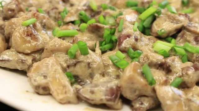 КУРИНЫЕ СЕРДЕЧКИ В СЛИВОЧНОМ СОУСЕ!