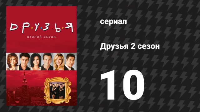 Друзья 2 сезон 10 серия «Эпизод с Рассом» (сериал, 1995)