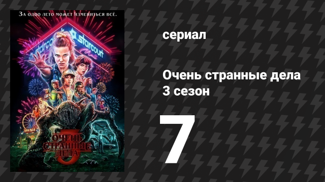 Очень странные дела 3 сезон 7 серия «Укус» (сериал, 2016)