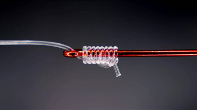 Простой Способ Вязания Крючка - Как Привязать Крючок К Леске