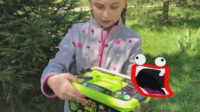 Слаймы смешивают kids pupsiki show