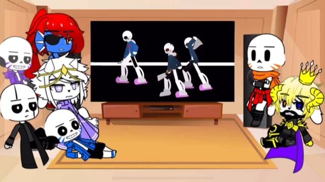 GZ!Tale react to Murder Time Trio Series Part 1 / Реакция ГЗ!Тейл на Murder Time Trio Series Часть