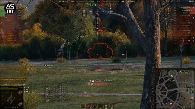 World of Tanks: КВ 2 (Р): Бревном в кабину!