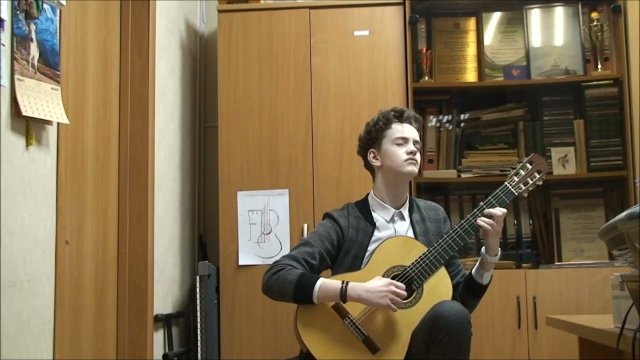 Волков Илья Александрович, классическая гитара, 15 лет