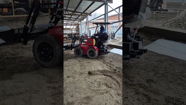 АТ-350М с 4 гидромоторами — техника для тех, кто знает! #погрузчик #стройка #пермь #shorts