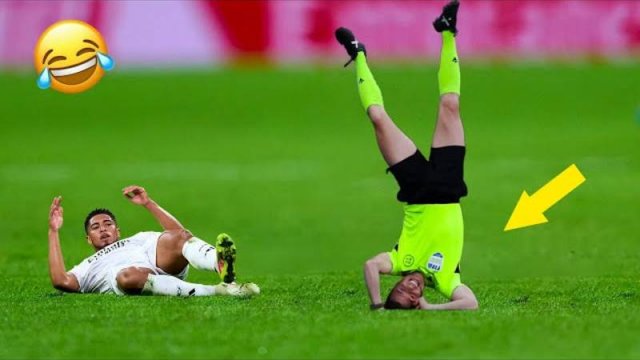 Смешные моменты в футболе