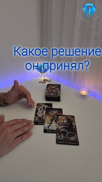 Он принял решение? Какое?