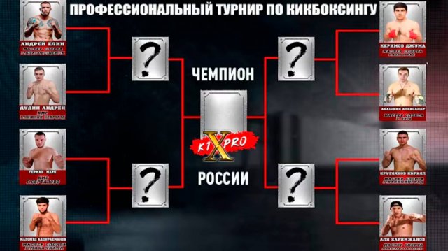 Кикбоксинг, К1 - Турнир из 8 бойцов! | K1XPRO