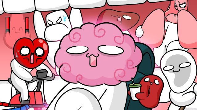 Коротко о том как работает наш организм | Мультфильм Гуффи