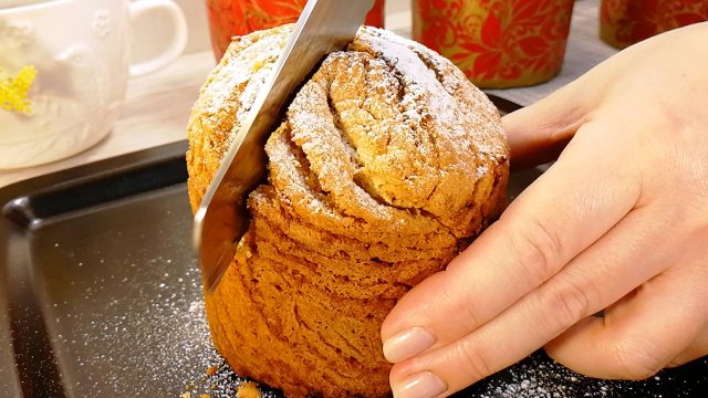 Даже лучше - без дрожжей - Кулич на сметане для любимых в Светлый День!