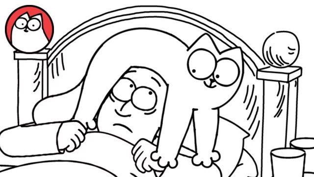 Сериал Кот Саймона - 1 сезон 57 серия / Simon's Cat