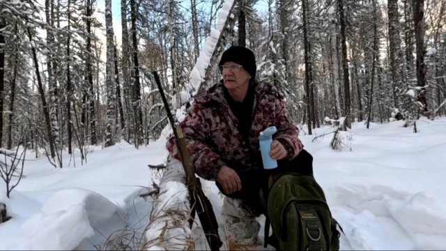 Охота на лося скрадом. Два заезда.