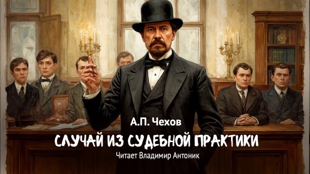 «Случай из судебной практики». А.П.Чехов. Читает Владимир Антоник. Аудиокнига