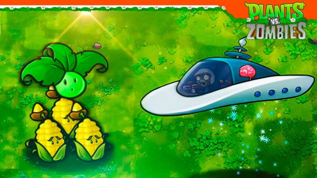 😈 ИМБА МИНИ КУКУРУЗА! ЗОМБИ НЛО ФЬЮЖН ПВЗ 2.4 \ Plants vs Zombies Fusion 2.4 Растения против зомби