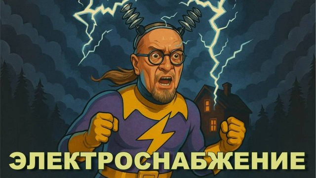 Электроснабжение загородного дома. Как сделал я?