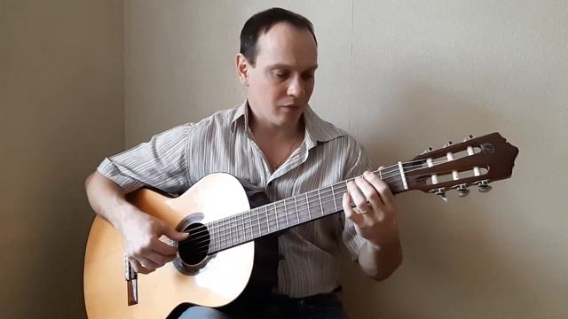 Мусорный ветер на гитаре. Крематорий.  Fingerstyle guitar cover.