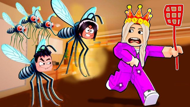 КОМАРЫ ПРОТИВ ЛЮДЕЙ 🦟 Кто выживет в этом хаосе?😱 роблокс