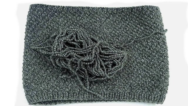 Детский снуд для малыша 2-3 лет.  Cвязать детский снуд спицами.  Уроки вязания  для начинающих. МК