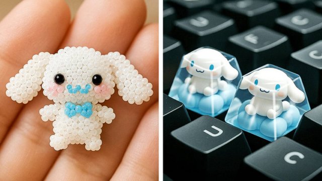 Милые изделия из эпоксидной смолы, которые скрасят ваш день 💙🤩