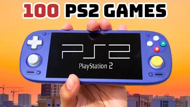 100 игр с PS2 на RETROID POCKET 5