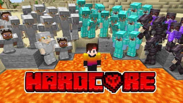 100 Дней с 100 Игроков в Адском Майнкрафт Хардкоре!