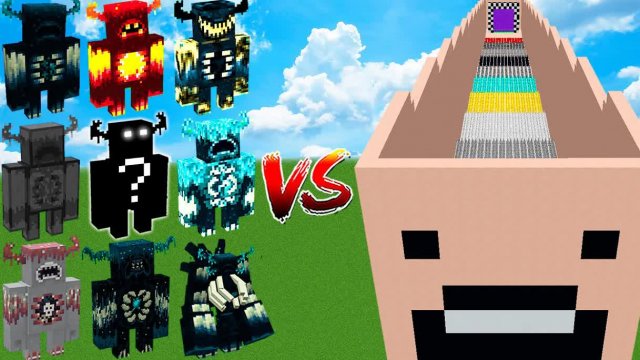 МАЙНКРАФТ ЭКСПЕРИМЕНТЫ: мобы-мутанты-стражи бессмертны в ГОЛОВЕ У Minecraft Notch ?